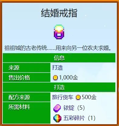 《星露谷物语》新人农民必看的结婚手册！